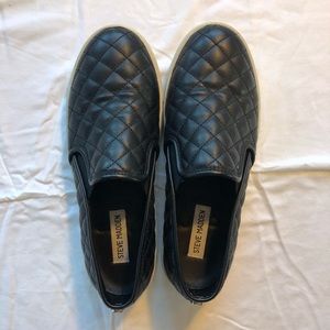 Quilted Slip On Shoes